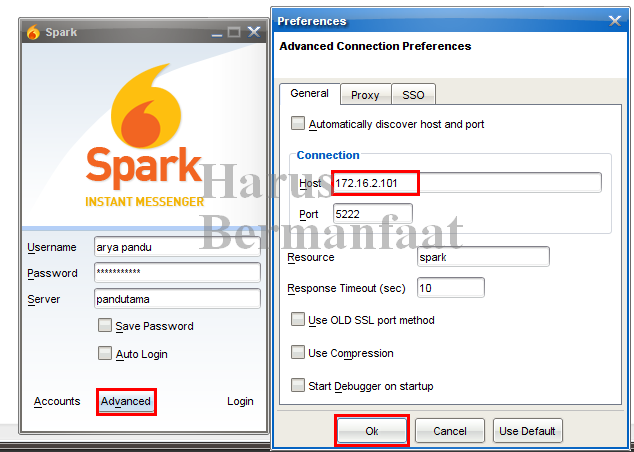 Spark port. Spark port