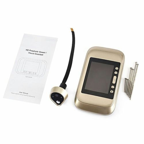 SPIONCINO DIGITALE XM1 OCCHIELLO PER PORTA CON VISORE LCD E TELECAMERA OCCHIO