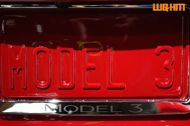 Take a Detailed Tour of #Tesla #Model3 from @LAAutoShow LA Auto Show 2017