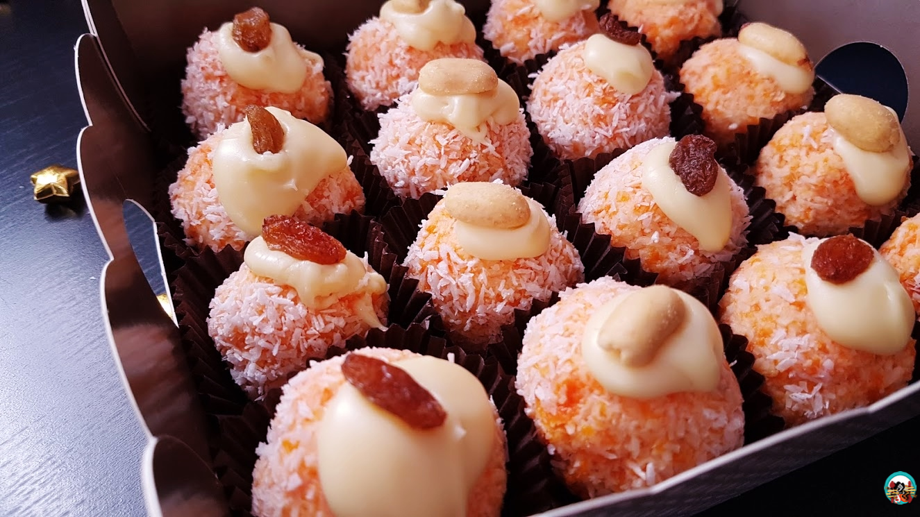 Trufas de zanahoria - ¡Huele Bien!