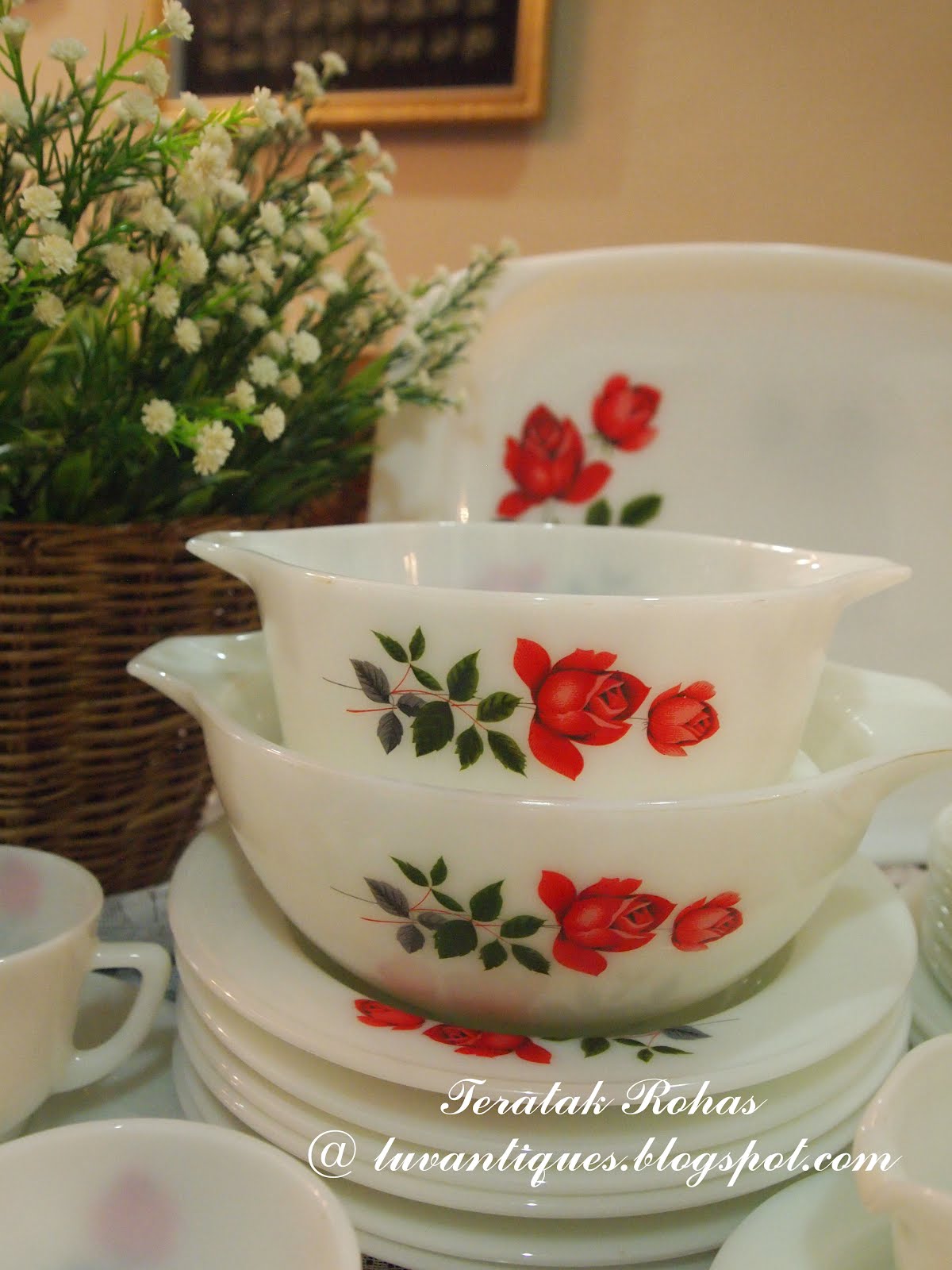 Teratak Rohas: PYREX JUNE ROSE