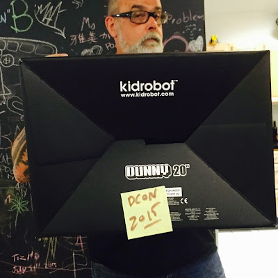 DCon 2015 Teaser: Mystery Kidrobot 20” Dunny Dropping at DesignerCon!?!