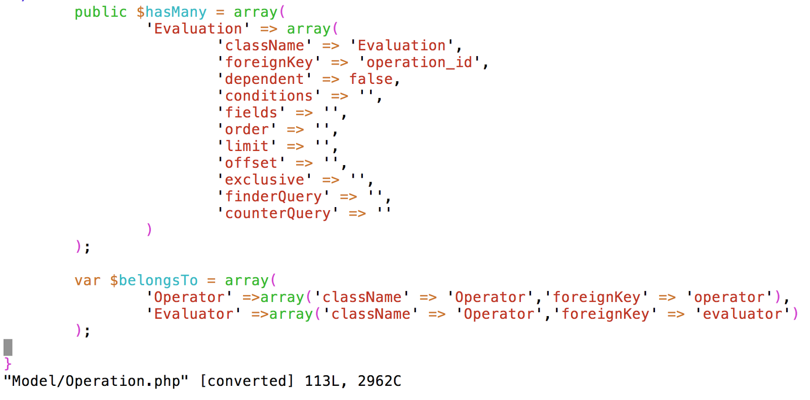 Social Optimization Systems Laboratory Cakephp 複数の外部キーの設定