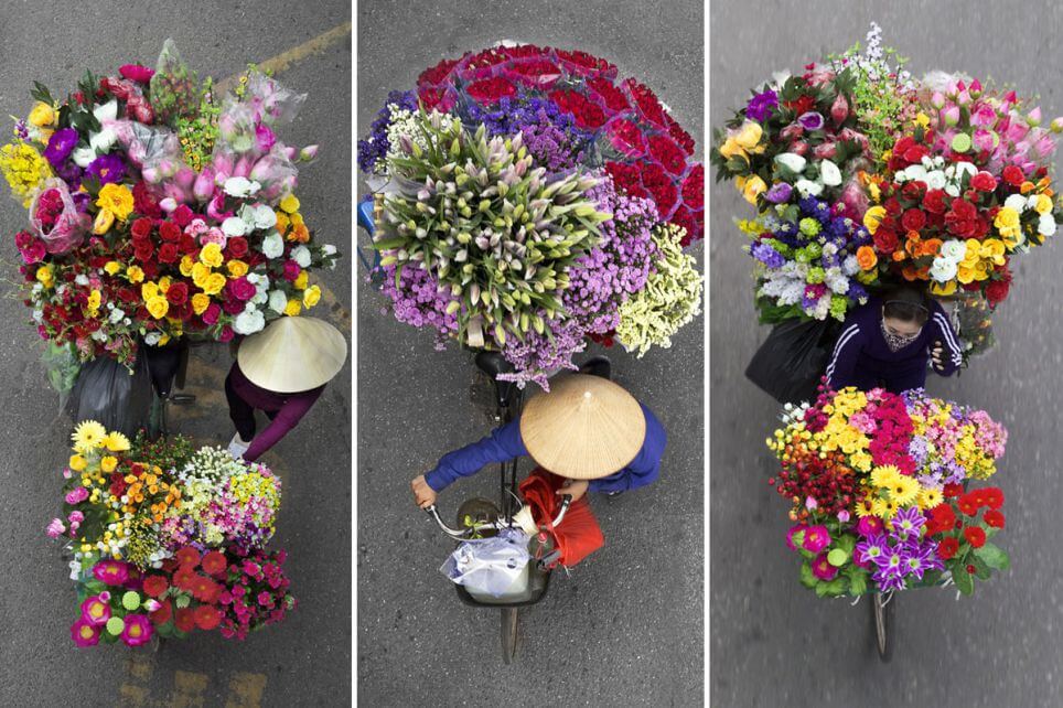 Photographer Spends Hours On Bridges And Balconies And Shoots Impressive Photos That Capture Street Vendors From Above Photographer Spends Hours On Bridges And Balconies And Shoots Impressive Photos That Capture Street Vendors From Above