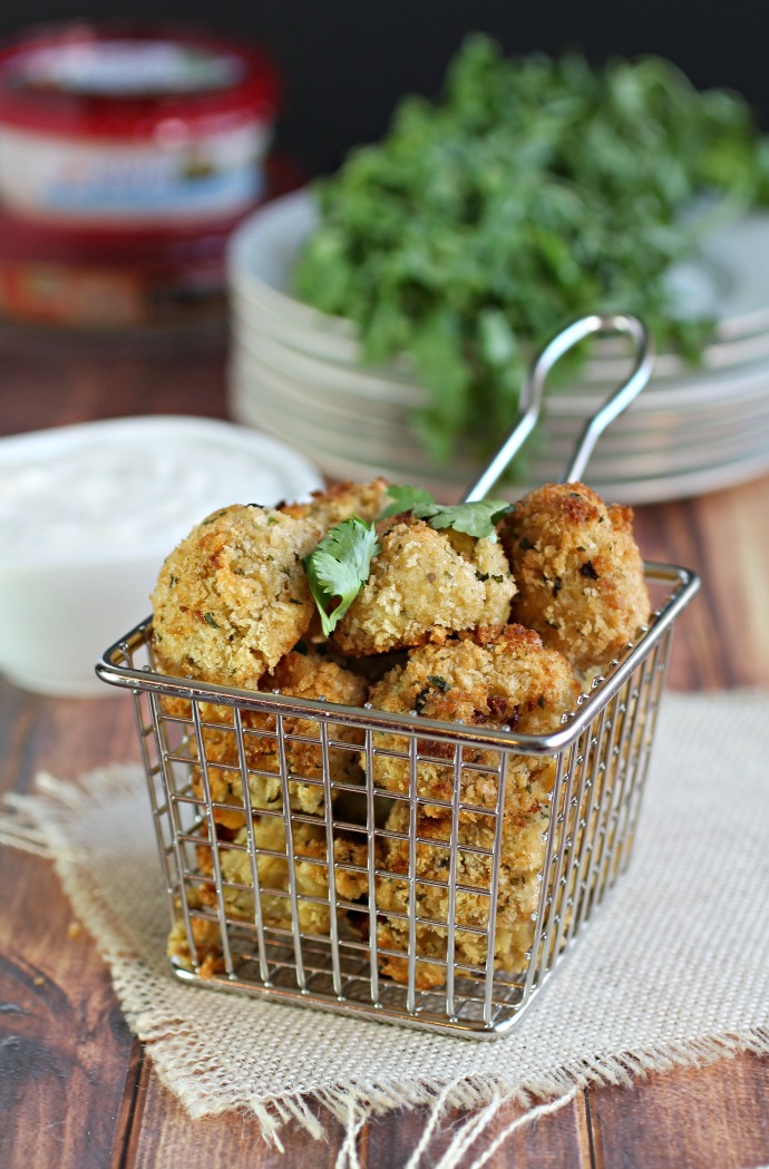 Hungry Couple Crispy Potato and Hummus Balls