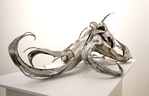 As esculturas de animais metálicos de Georgie Seccull Georgie Seccull arte esculturas metálicas de animais sucata