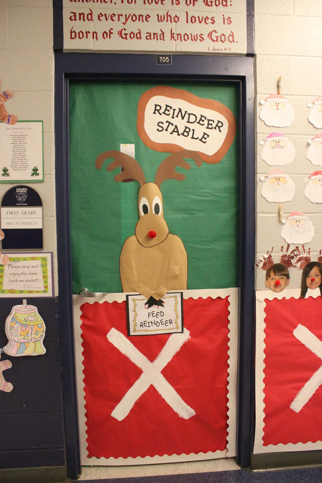 Mrs. Butterfield's First Grade Christmas Decorations