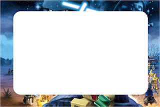 Star Wars Lego: Invitaciones para Imprimir Gratis Para hacer invitaciones, tarjetas, marcos de fotos o etiquetas, para imprimir gratis de Star Wars Lego.