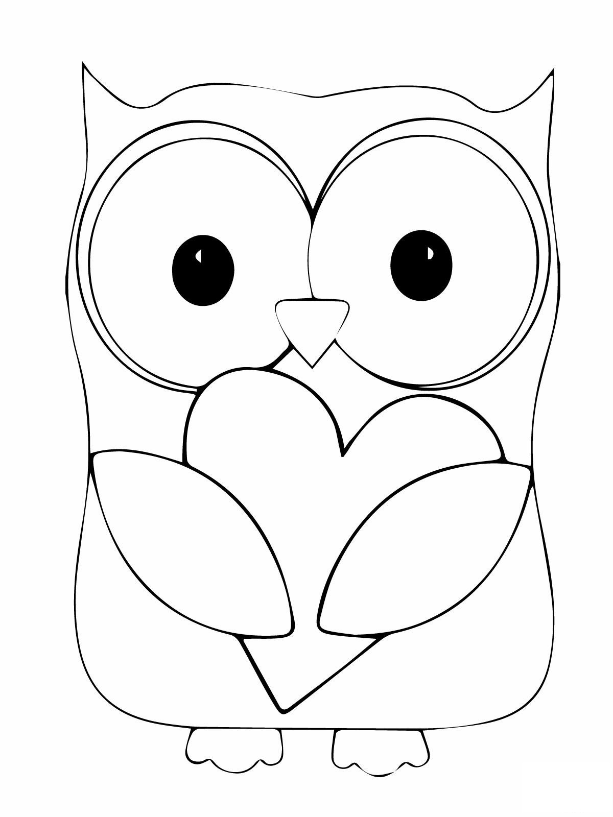 a owl coloring pages - photo #6