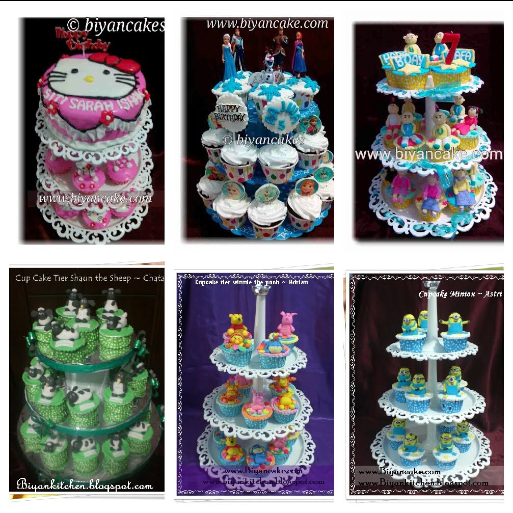 cake & cupcake tier