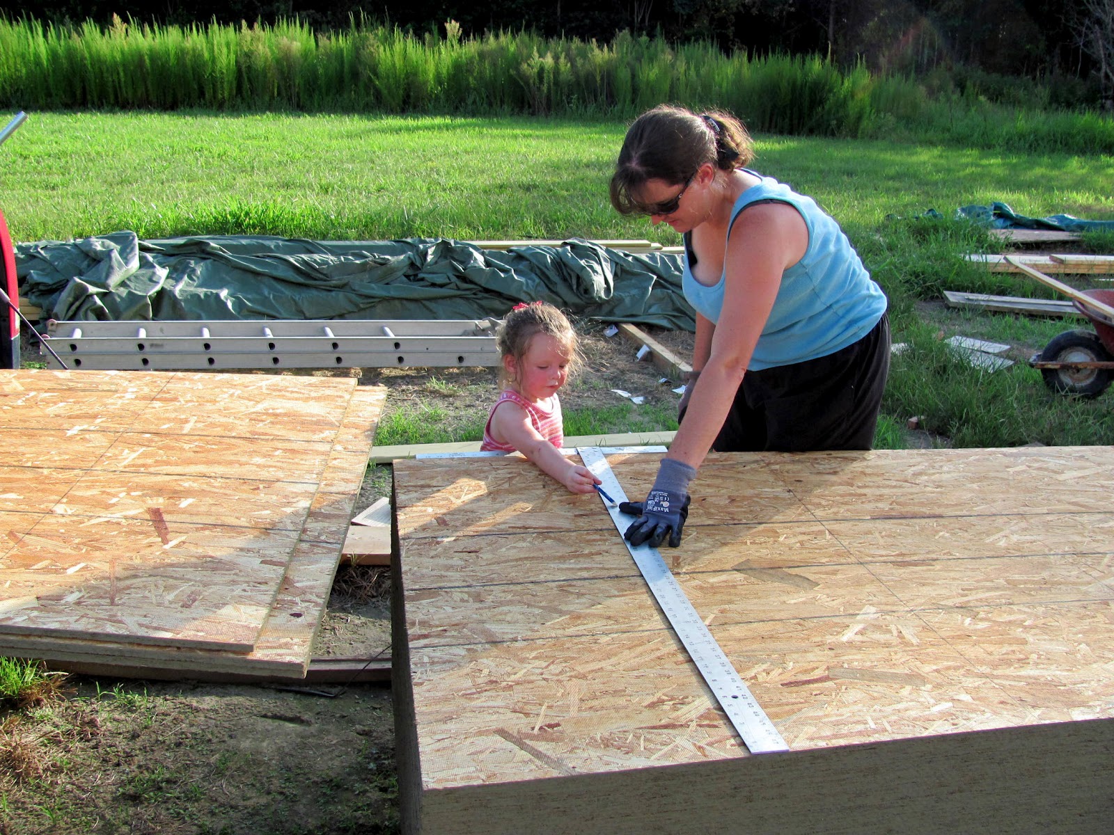 Building The Turner House: Side Porch Rafters