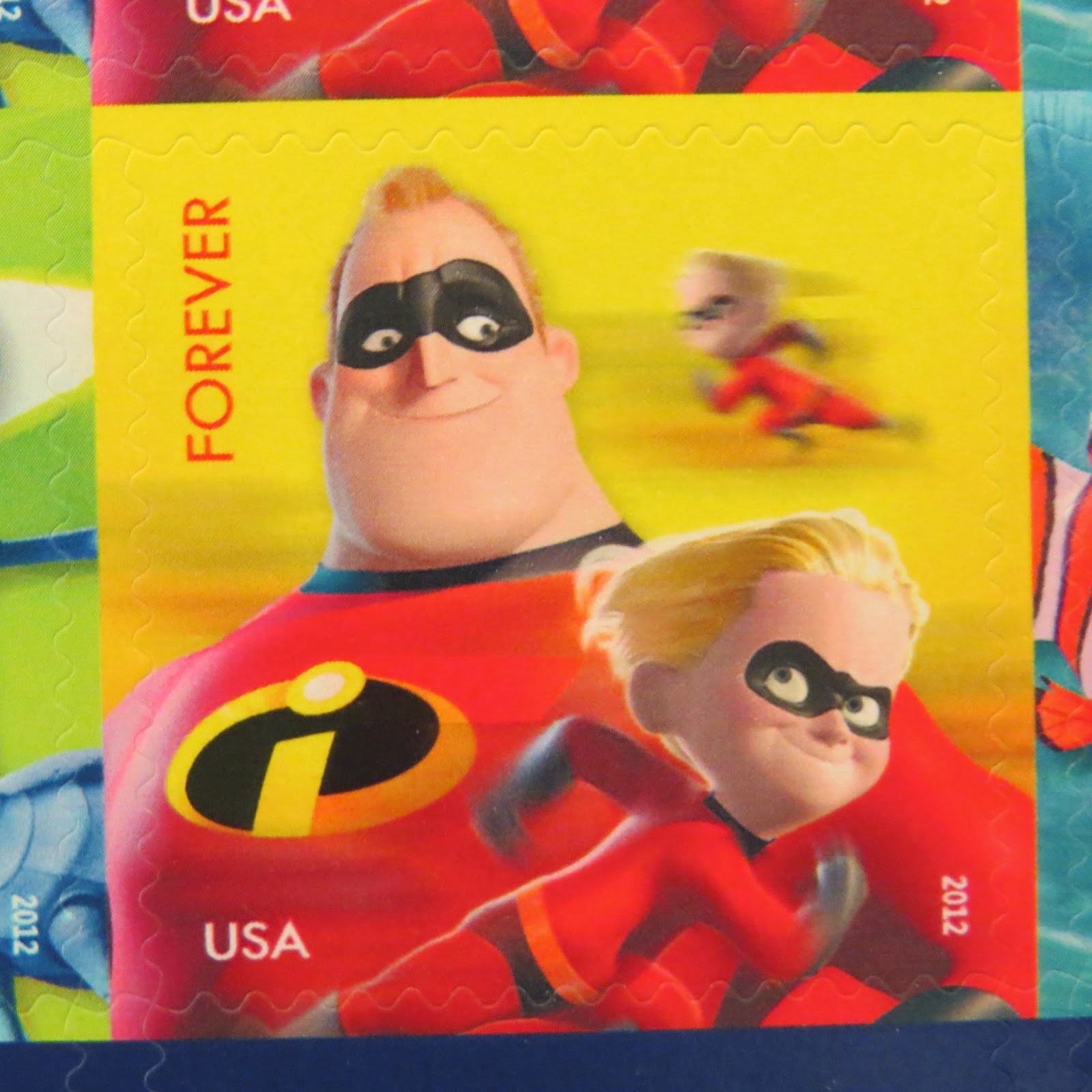 MailaSmile, Disney•Pixar Stamps USPS Forever Stamps It has grown