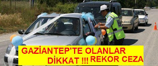 Gaziantepte Düğün Konvoyları Sıkı Takipte