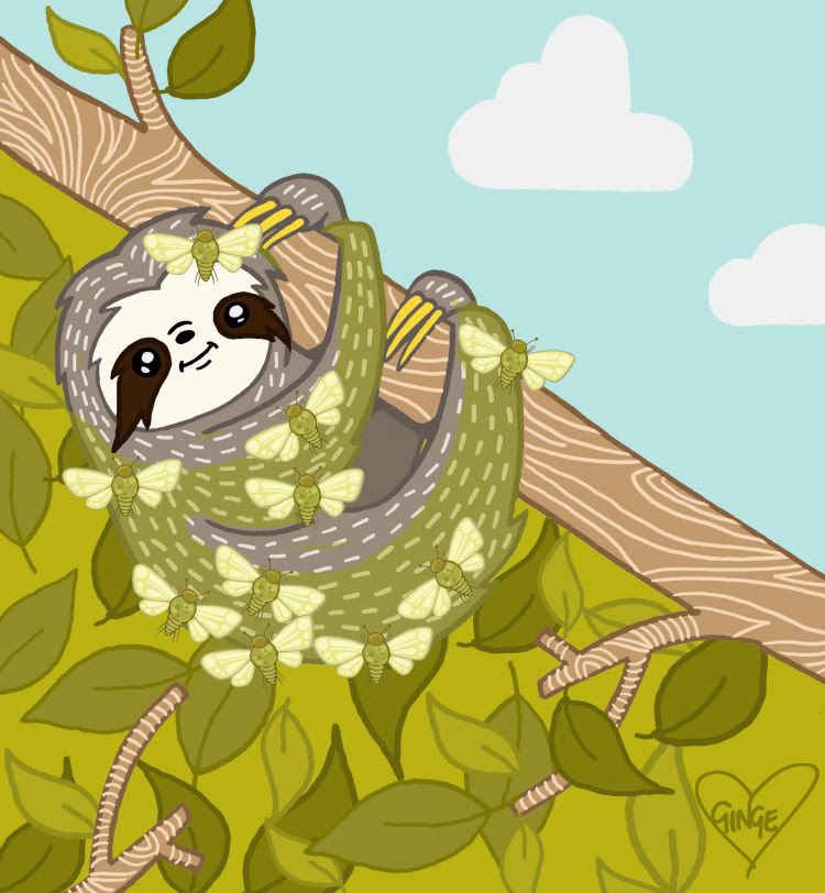 Cosmos and Crayons: Science Facts Thursday: Sloths
