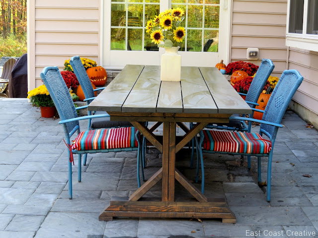 round patio table plans