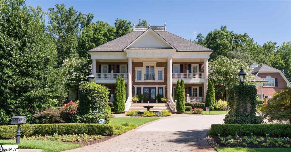 12,000 Square Foot Brick Mansion In Simpsonville, SC THE AMERICAN MANION