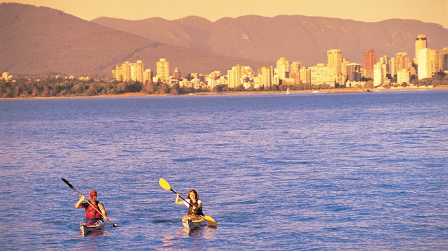 Jericho Beach em Vancouver Jericho Beach em Vancouver