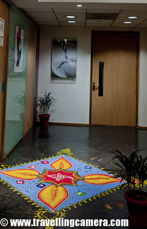 Diwali Rangoli Art At Adobe