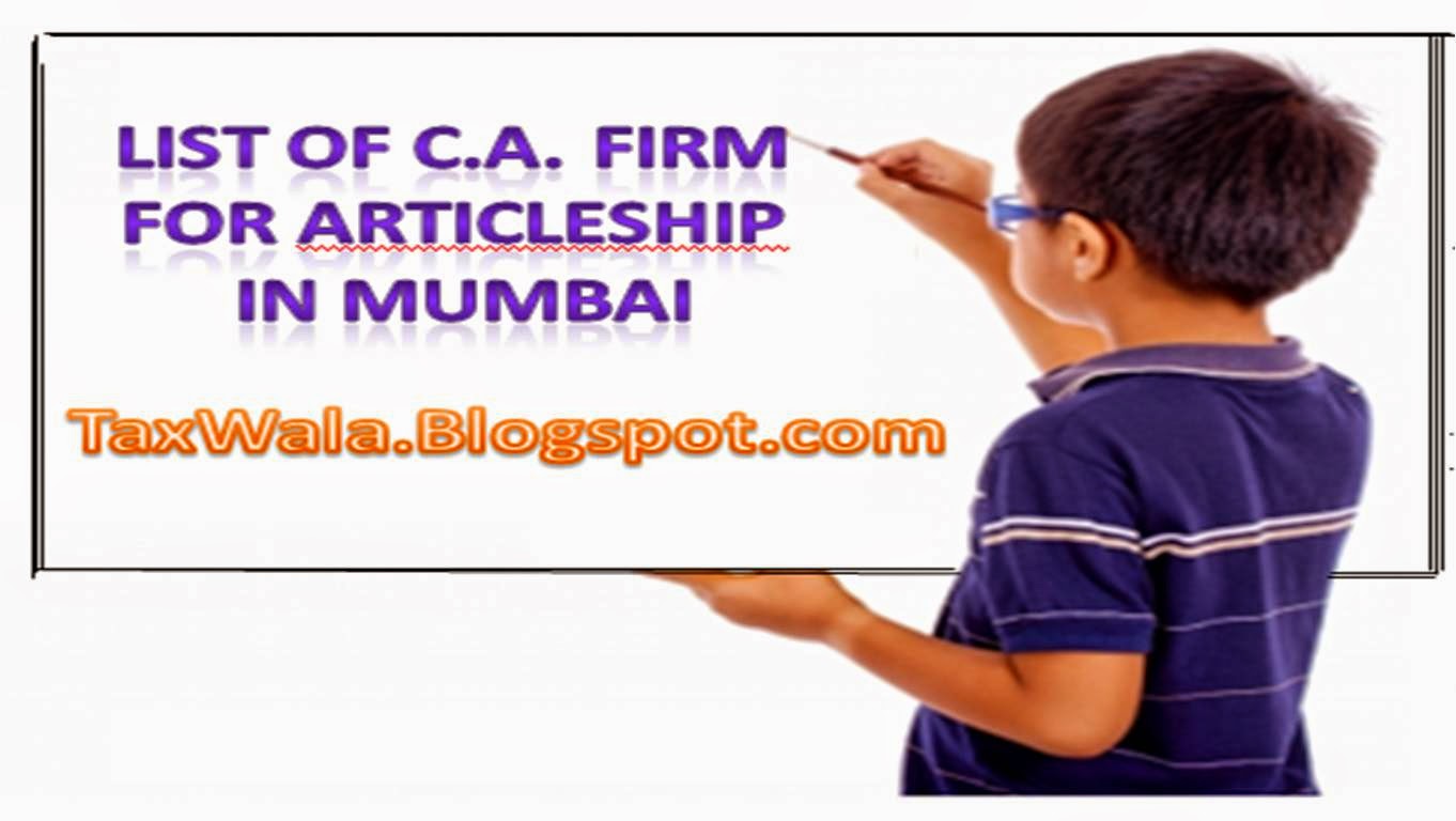 Jobs in mid size ca firms in mumbai