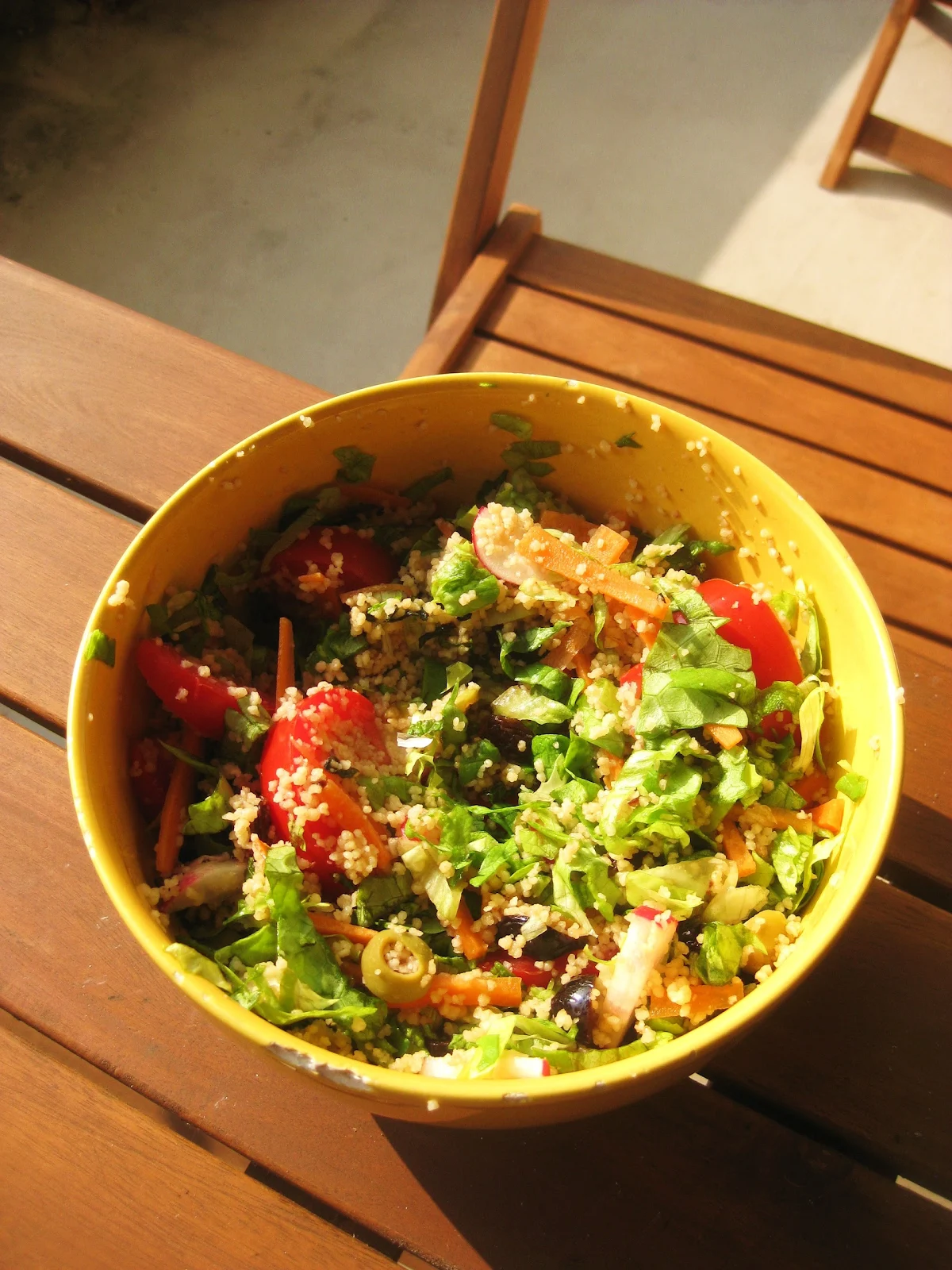 J'ai encore faim...: Salade végétarienne, légère et colorée