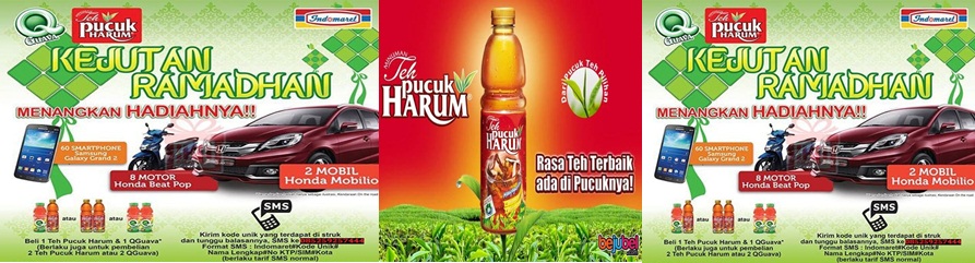 PROGRAM KEJUTAN PEMENANG KUPON UNDIAN BER HADIAH TEH PUCUK
