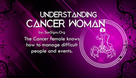Zodiac Signs Personalities, the Cancer Woman