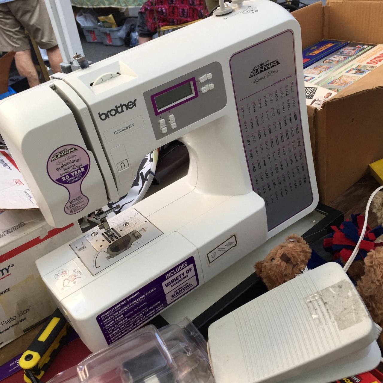 male pattern boldness Two New Sewing Machines!