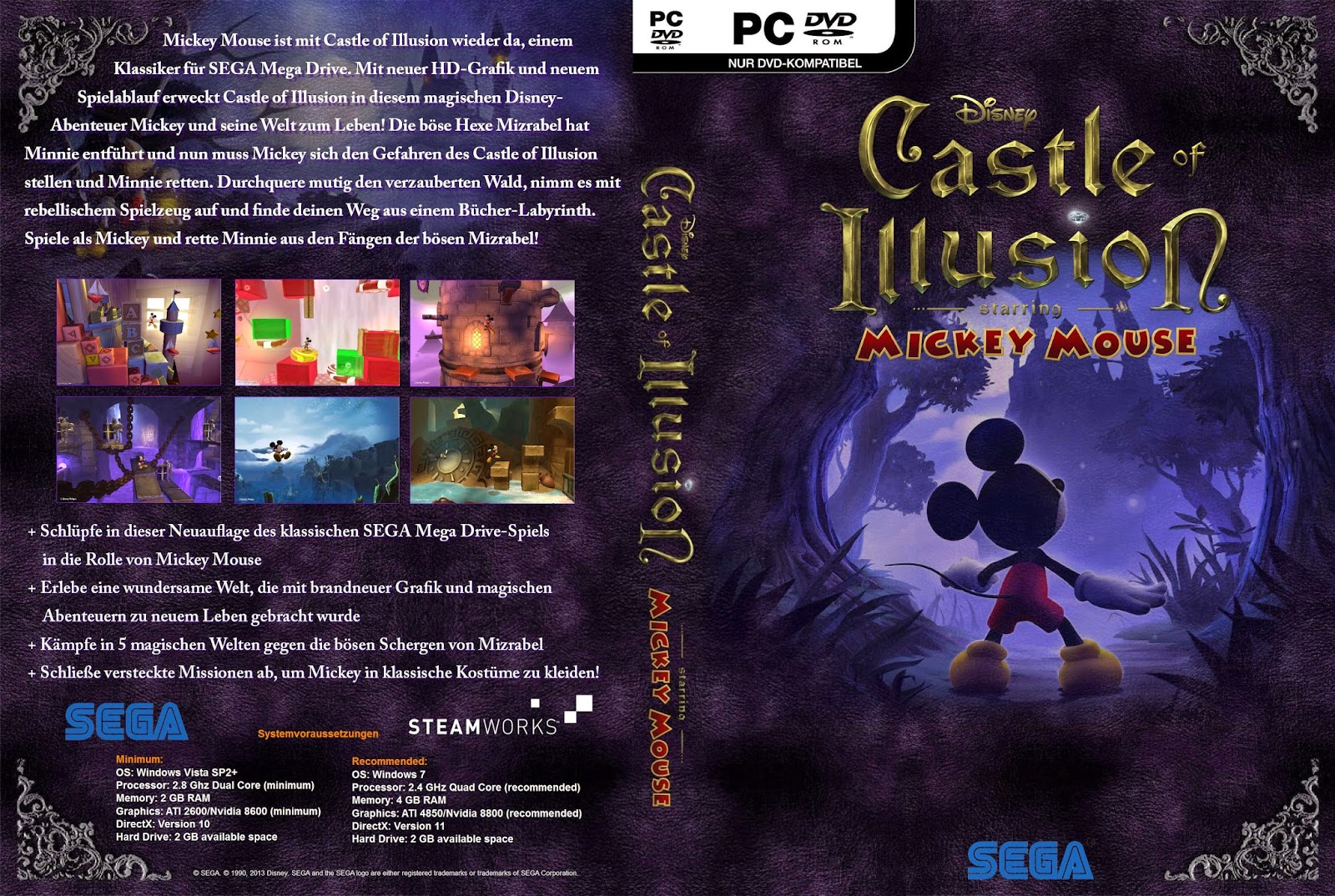 стим castle of illusion starring mickey mouse фото 31