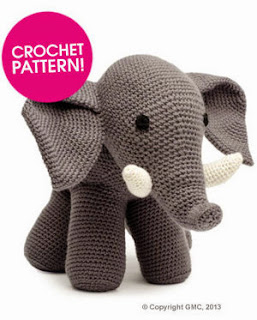 2000 Free Amigurumi Patterns: Free Elephant Crochet pattern