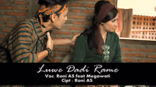 Lirik Lagu Luwe Dadi Rame -  Yanik Megawati Ft Roni AS