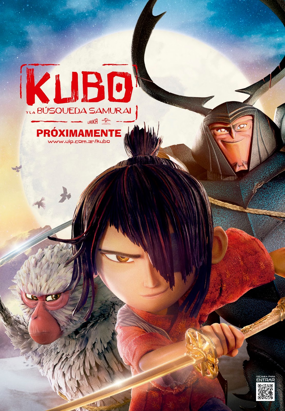 Kubo y la búsqueda Samurai