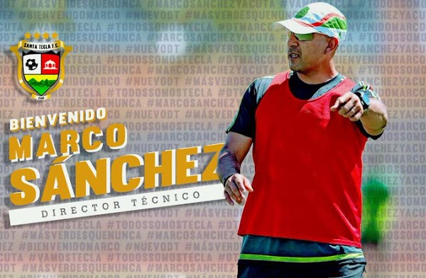 Oficial: Santa Tecla, firma el técnico Marco Sánchez