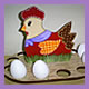 http://sandramimosjf.blogspot.com.br/2017/02/porta-ovos-galinha-vermelha.html