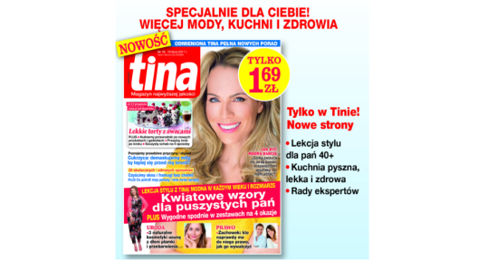 Wygraj publikację przepisu w magazynie Tina Konkurs