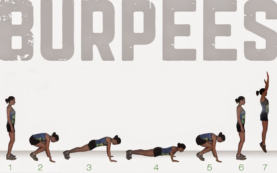 Ejercicios, cómo hacer un burpee