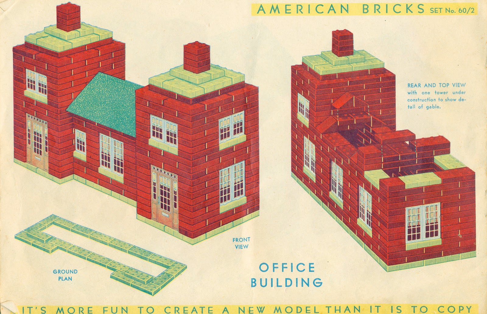 american bricks building toy