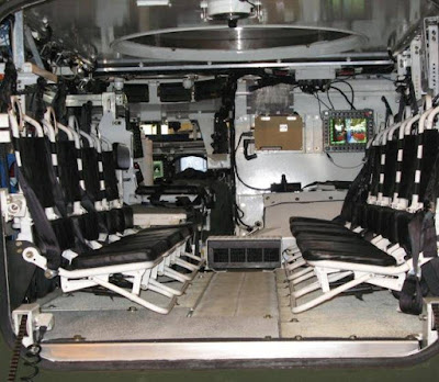 Vehicle Interior with MCT30 Turret Integrated