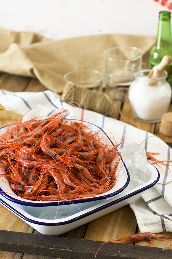 Como preparar camarones o quisquillas en su punto