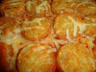Rosti Topped Fish Pie with Tomato Sauce