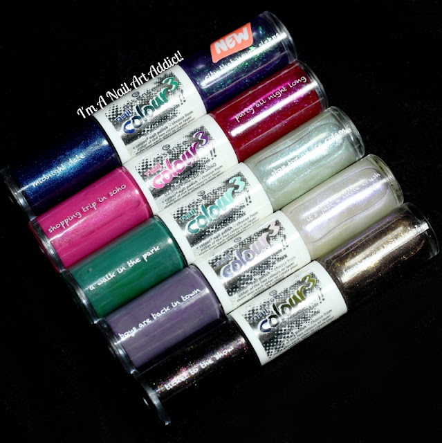 Essence Nail Colour 3 - #01 #02 #04 #05 #06