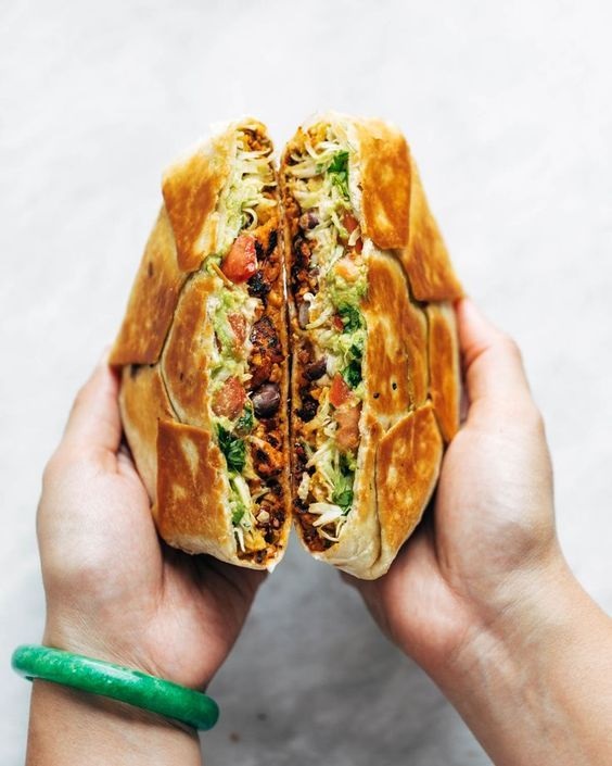 Vegan Crunchwrap Supreme