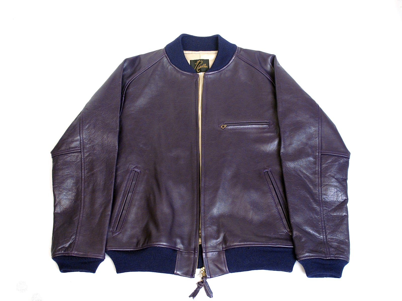 Nepenthes New York: 「IN STOCK」Needles FW2012 BB Leather Jacket