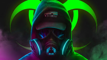 Gas Mask Anime Boy Wallpaper