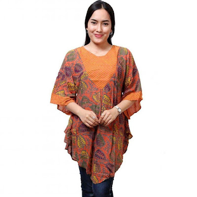 Model Baju Batik Wanita Gemuk2 Model Baju Batik Wanita Gemuk2