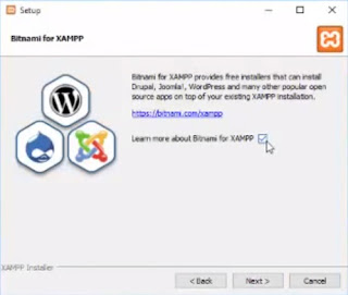 cara instal XAMPP di Windows 10 instal xampp to windows 10-sukses