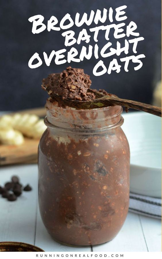 BROWNIE BATTER OVERNIGHT PROTEIN OATS