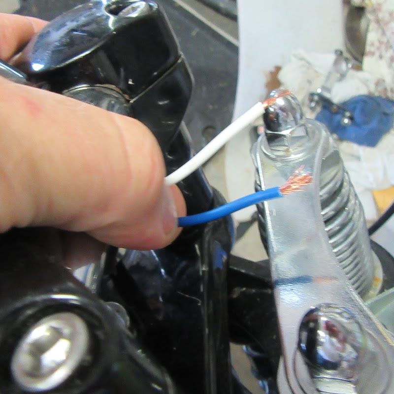 Tear it up, fix it, repeat Headlight wiring