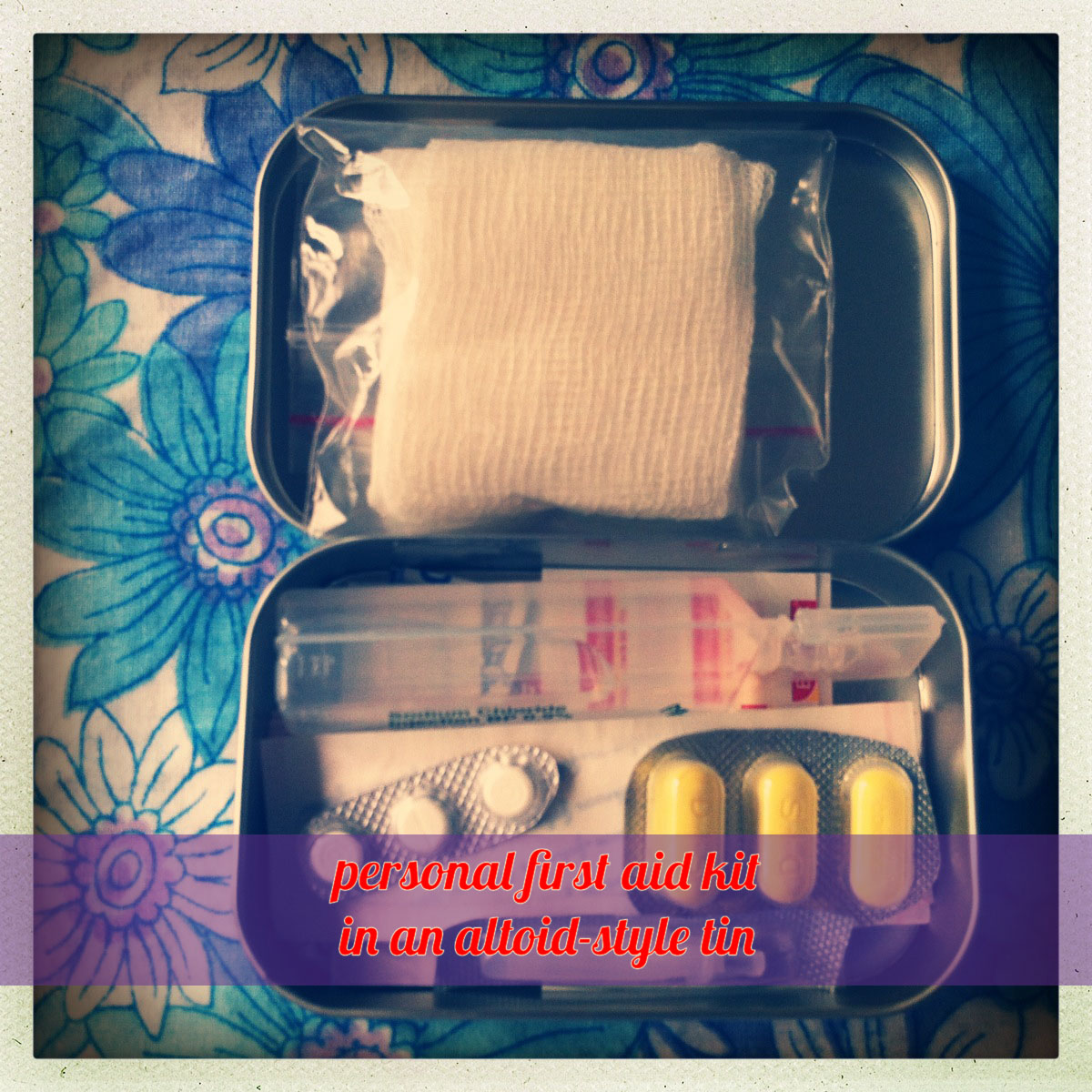 scouts sunday make a personal first aid kit Life Behind The Purple Door