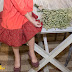Váy linen xòe đuôi cá