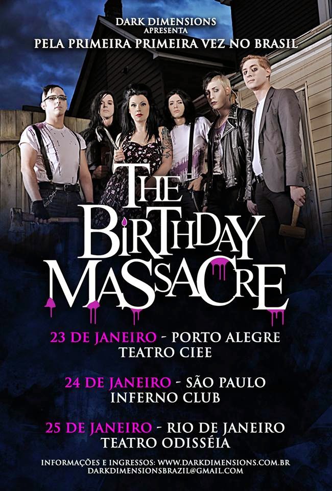 The Birthday Massacre Brazil tour